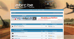 Desktop Screenshot of modelbouwrcforum.be